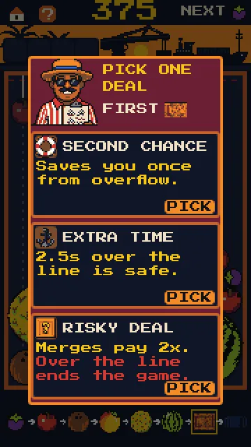The Broker screen